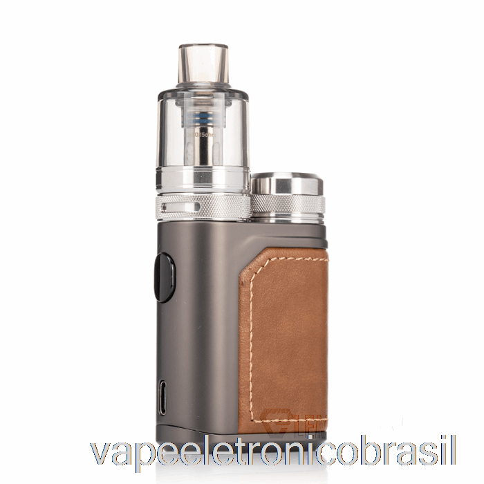 Vape Recarregável Freemax Marvos S 80w Mod Kit Gunmetal Amarelo